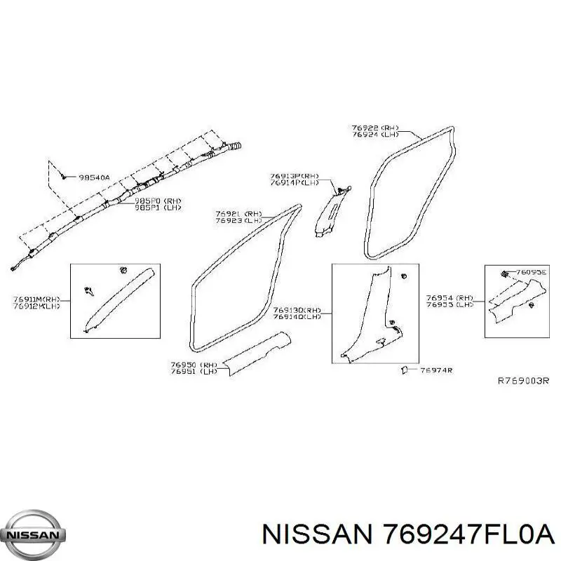 769247FL0A Nissan/Infiniti 