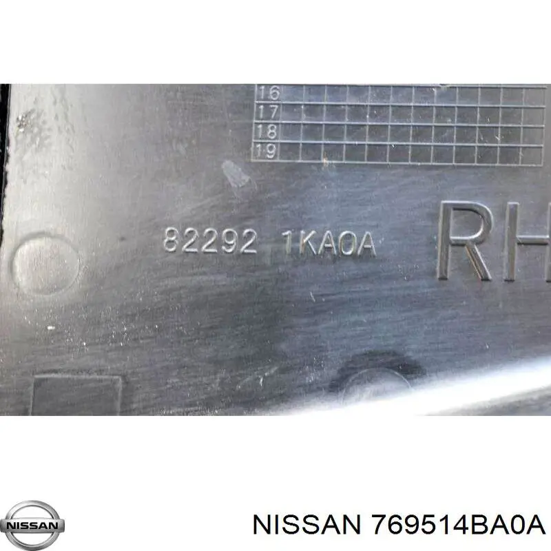 Купить 769514BA0A Nissan/Infiniti 
