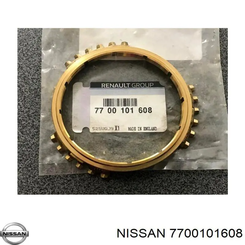 Синхронизатор 5/6-й передачи Nissan/Infiniti 7700101608