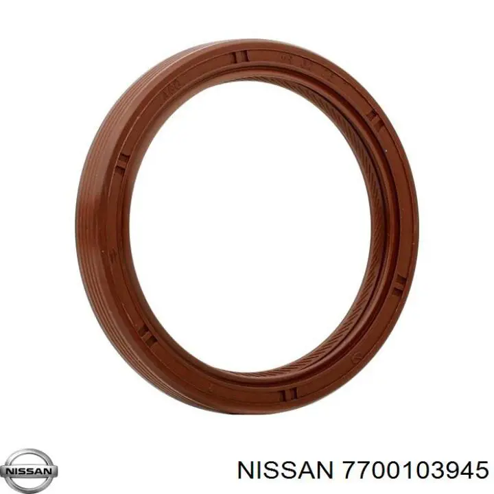 Сальник коленвала двигателя передний 7700103945 Nissan