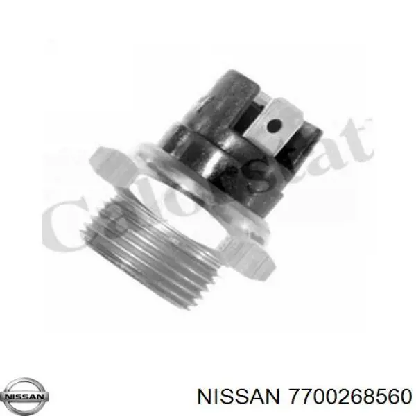 7700268560 Nissan sensor de temperatura do fluido de esfriamento (de ativação de ventilador do radiador)