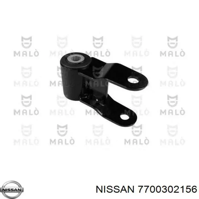 7700302156 Nissan argola da suspensão de lâminas traseira