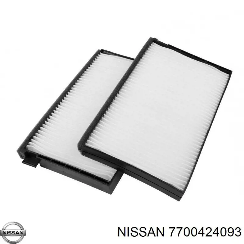 Фильтр воздушный отопителя Nissan/Infiniti 7700424093 цена, от 3.07 USD
