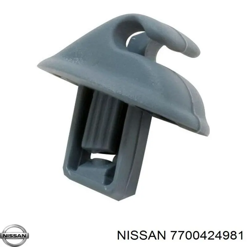 Фиксатор солнцезащитного козырька 7700810257 Renault (RVI)