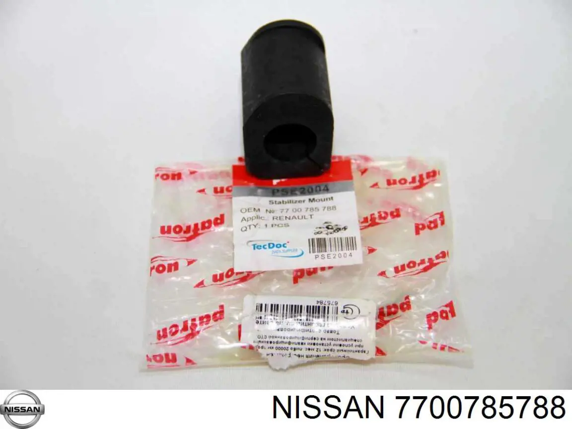 7700785788 Nissan втулка стабилизатора переднего внутренняя