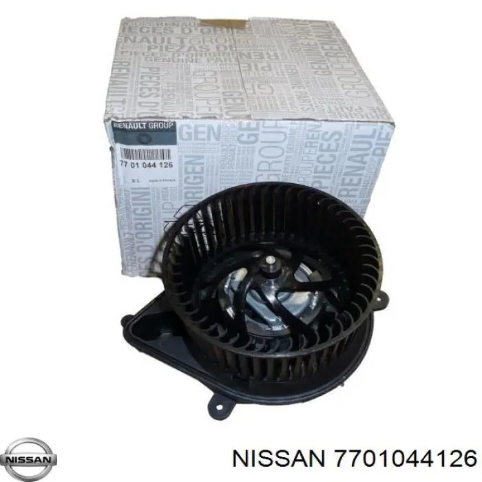 7701044126 Nissan motor de ventilador de forno (de aquecedor de salão)