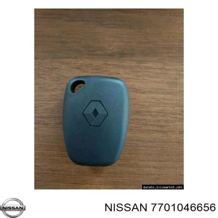 Ключ замка зажигания 7701046656 Nissan