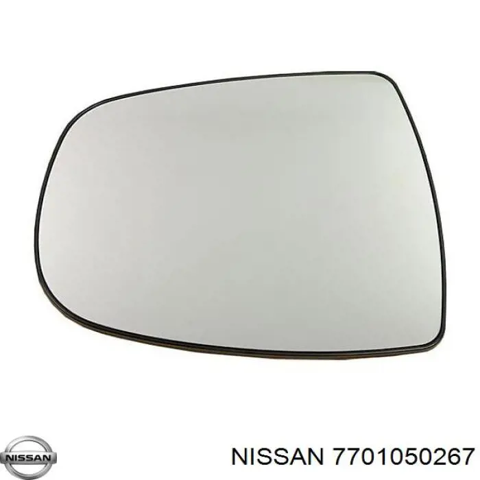 7701050267 Nissan/Infiniti Зеркальный элемент левого зеркала заднего вида