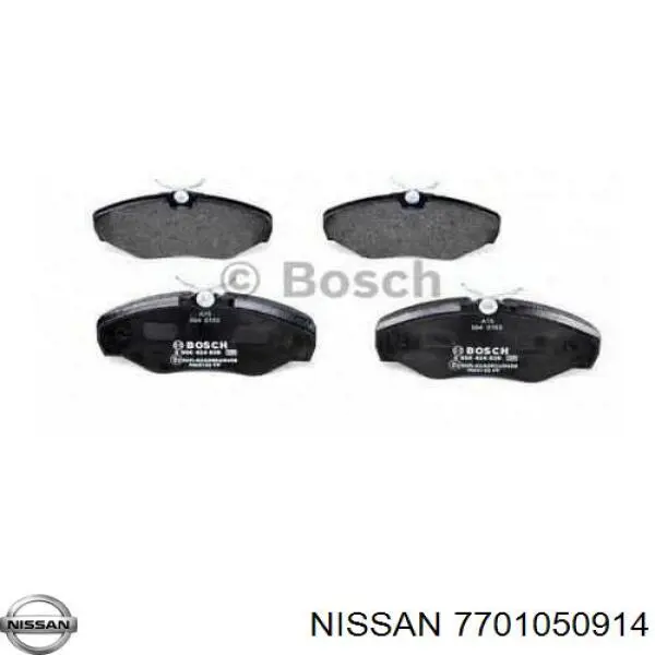 7701050914 Nissan/Infiniti Колодки передние