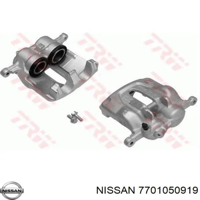 7701050919 Nissan/Infiniti Суппорт тормозной, передний, левый