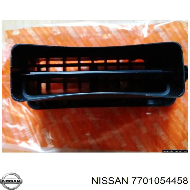 7701054458 Nissan grelha de ventilação de salão no "painel de instrumentos"