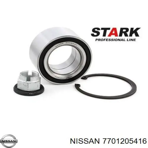 Подшипник ступицы 7701205416 Nissan