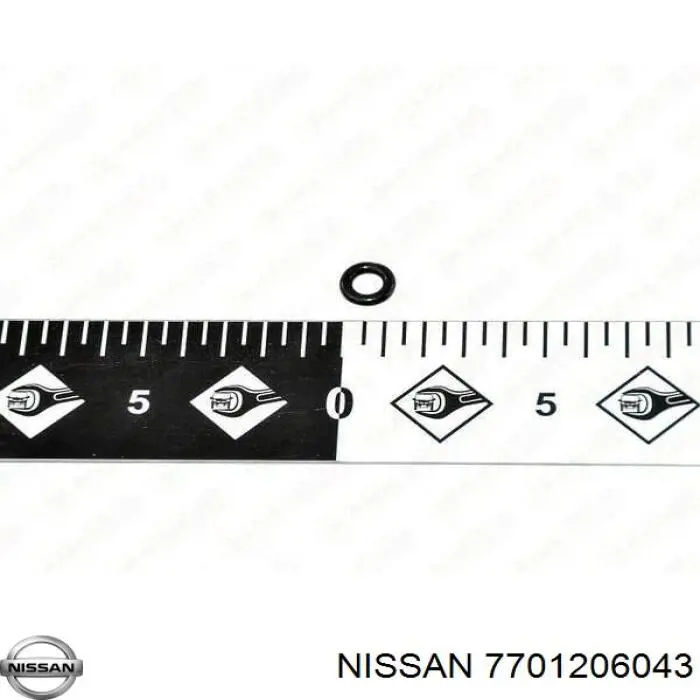 7701206043 Nissan/Infiniti Кольцо форсунки инжектора посадочное