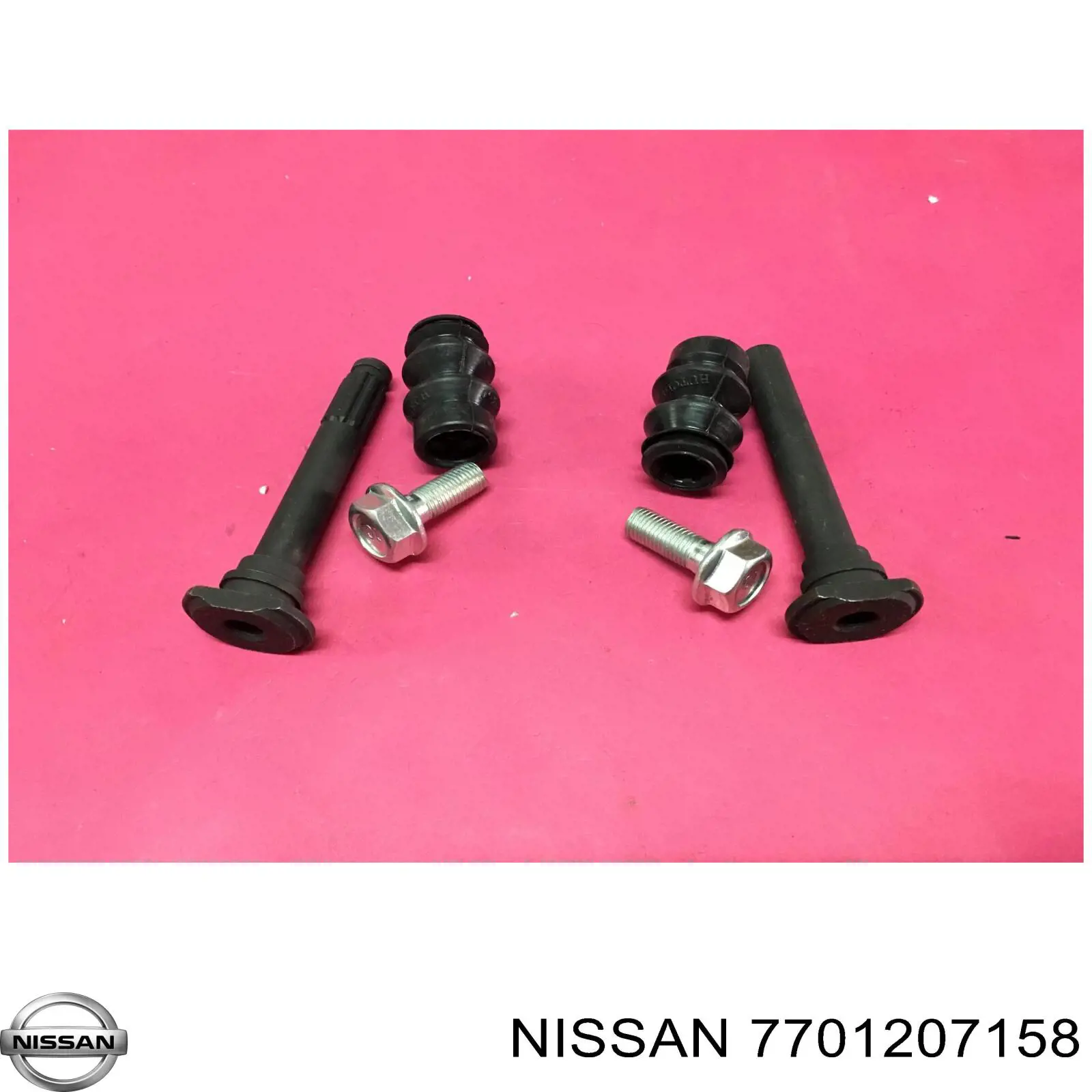 7701207158 Nissan/Infiniti Ремкомплект суппорта тормозного, переднего