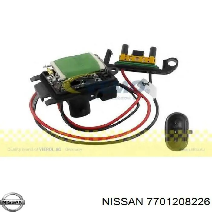 Резистор печки 7701208226 Nissan