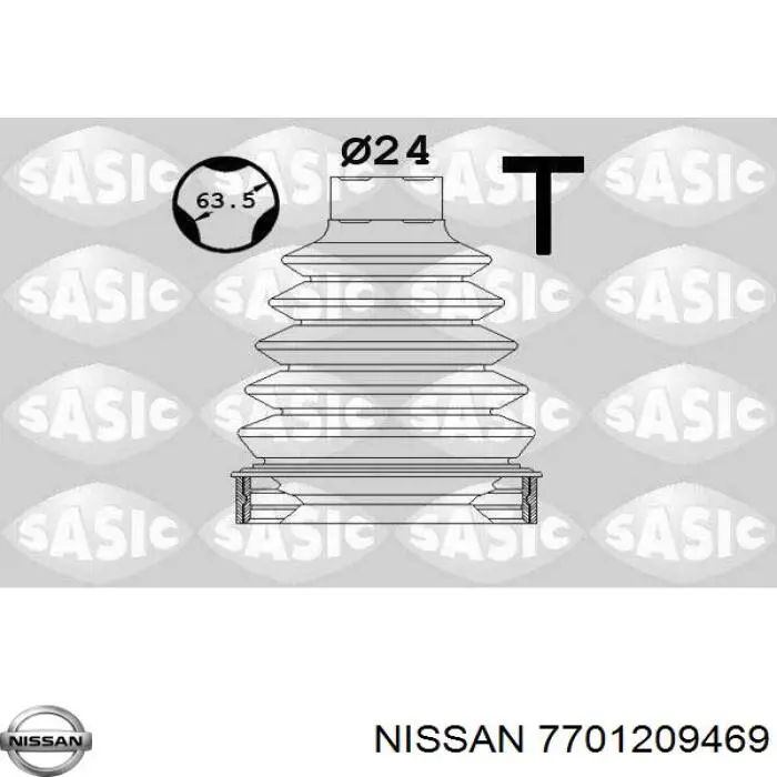 Пыльник ШРУСа внутренний 7701209469 Nissan