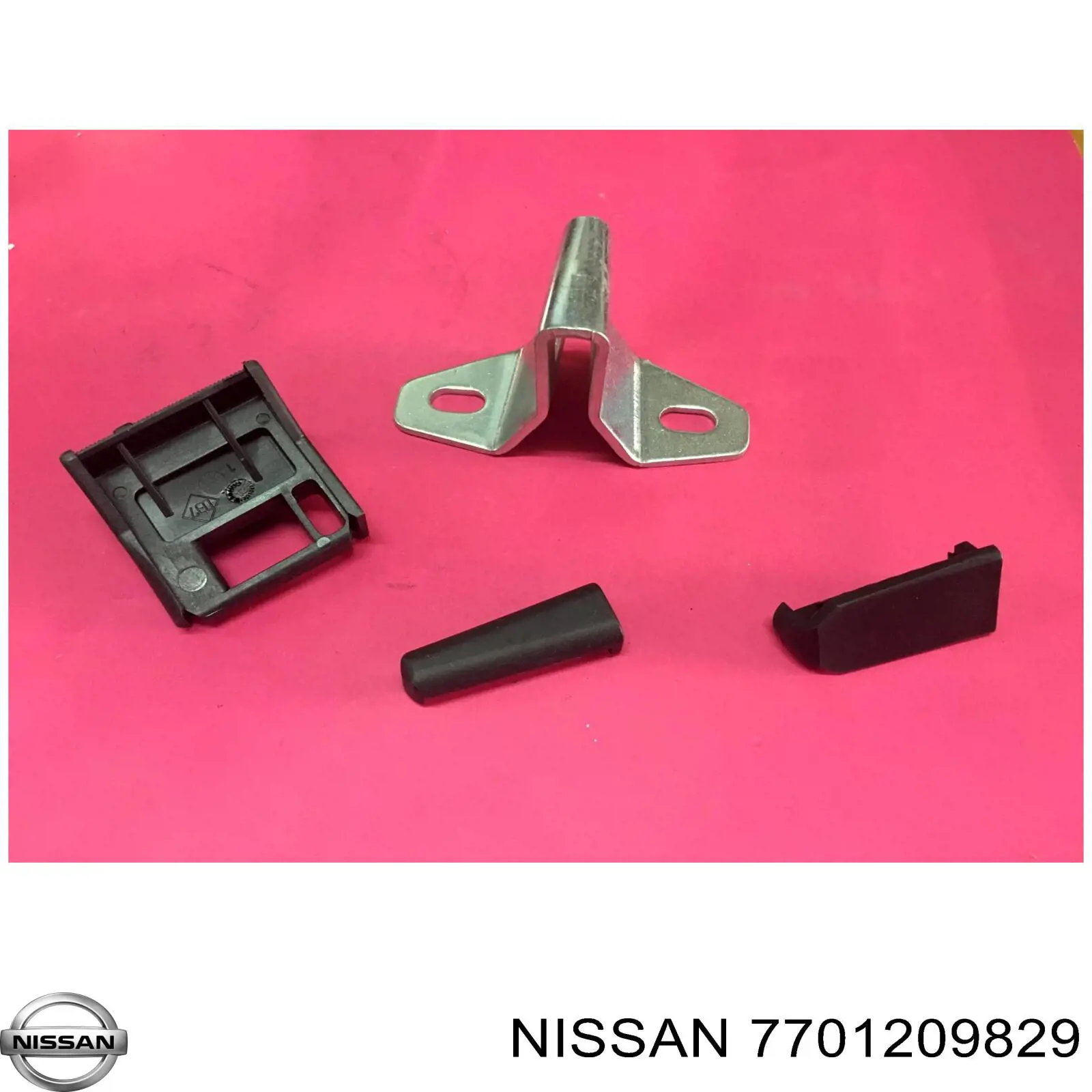 Купить 7701209829 Nissan/Infiniti Петля-зацеп (ответная часть) замка двери задней распашной левый нижний