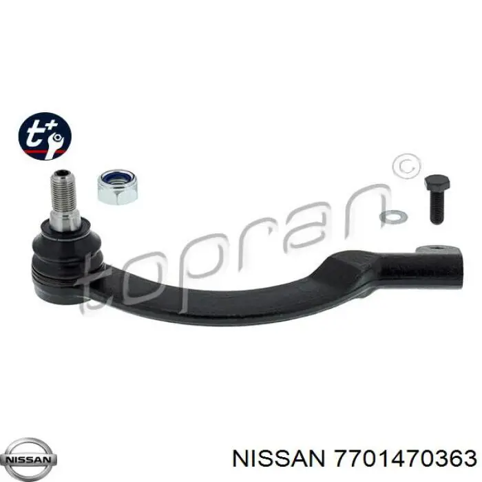 Рулевой наконечник 7701470363 Nissan