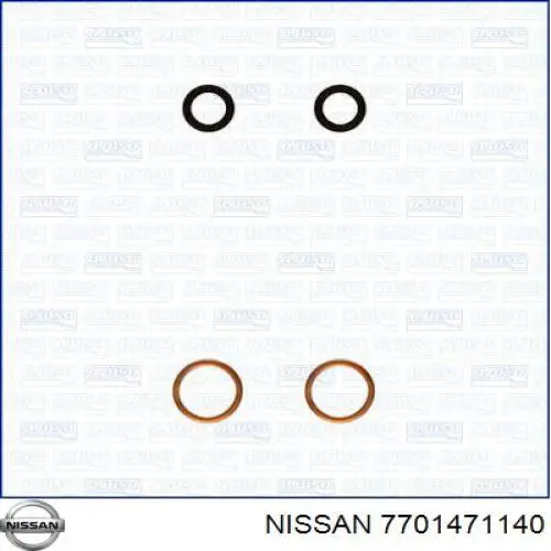 Купить 15189BN700 Nissan/Infiniti Прокладка шланга подачи масла к турбине