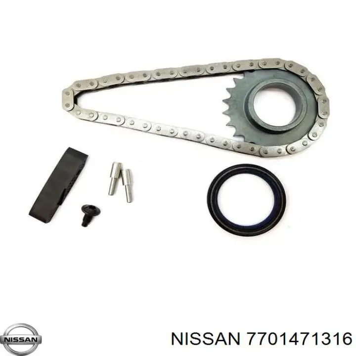 Цепь масляного насоса, комплект Nissan/Infiniti 7701471316 цена, от 27.04 USD