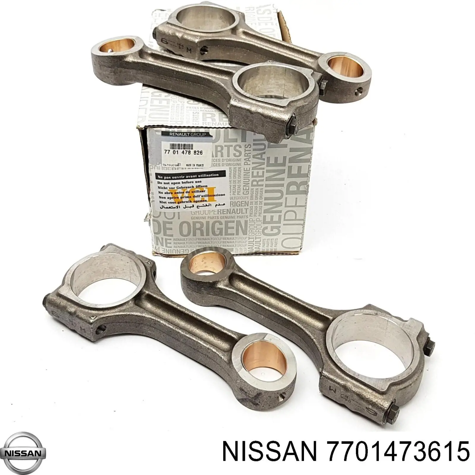 Шатун поршня ДВС Nissan/Infiniti 7701473615 цена, от 46.21 USD