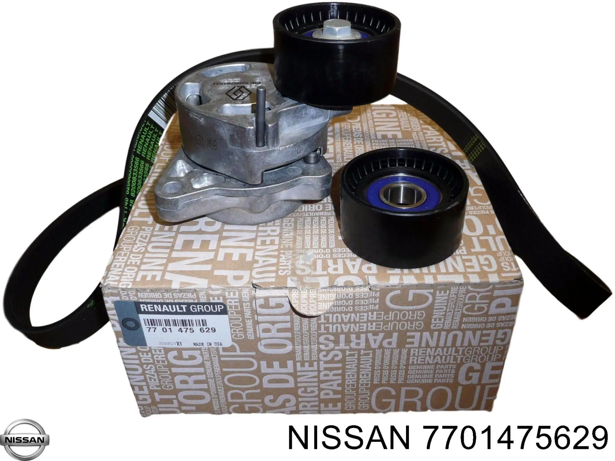 7701475629 Nissan correia dos conjuntos de transmissão, kit