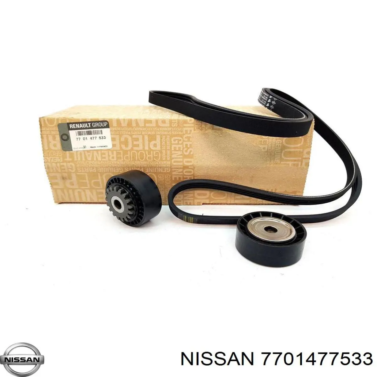 7701477533 Nissan correia dos conjuntos de transmissão, kit