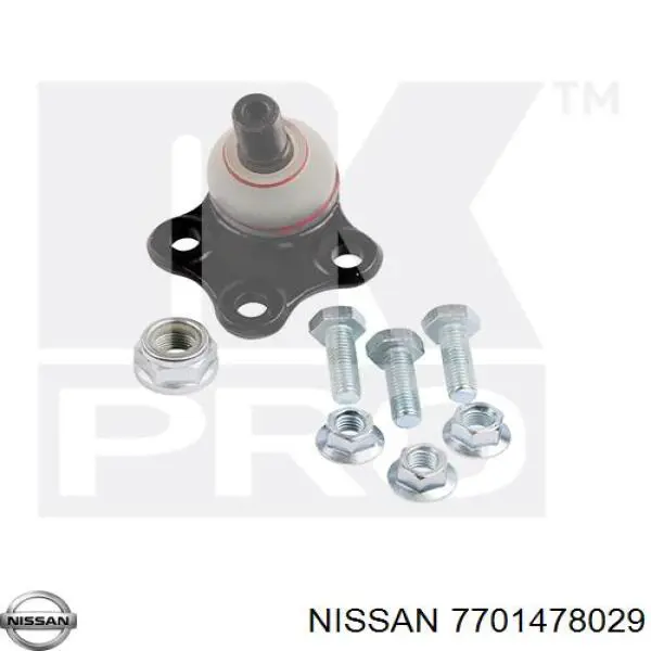 Шаровая опора 7701478029 Nissan