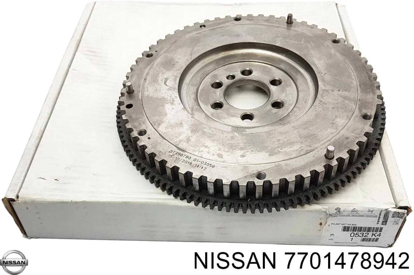 Купить 7701478942 Nissan/Infiniti Маховик с зубчатым ободом