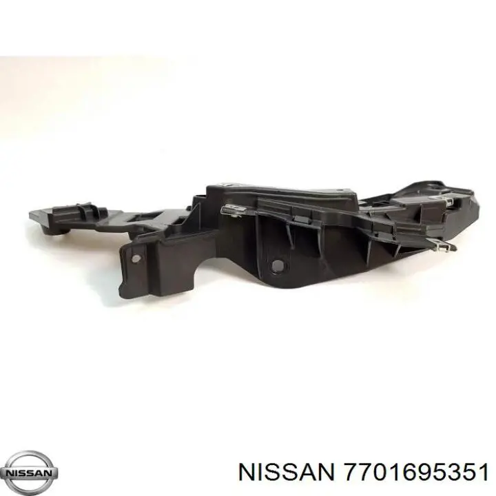 Кронштейн бампера переднего, правый Nissan/Infiniti 7701695351