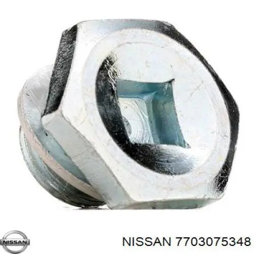 Пробка поддона двигателя 7703075348 Nissan