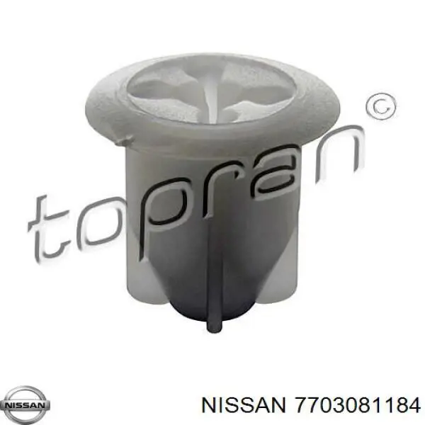 7703081184 Nissan cápsula (prendedor de fixação de revestimento da porta)