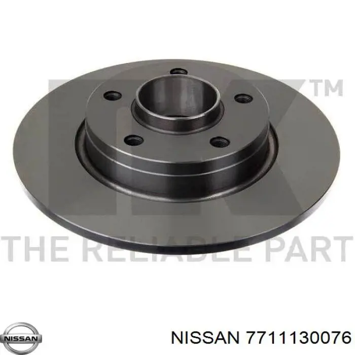 Тормозные диски 7711130076 Nissan/Infiniti