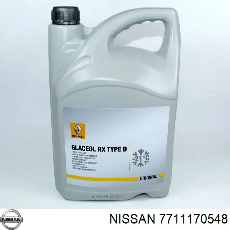 Охлаждающая жидкость Nissan 7711170548