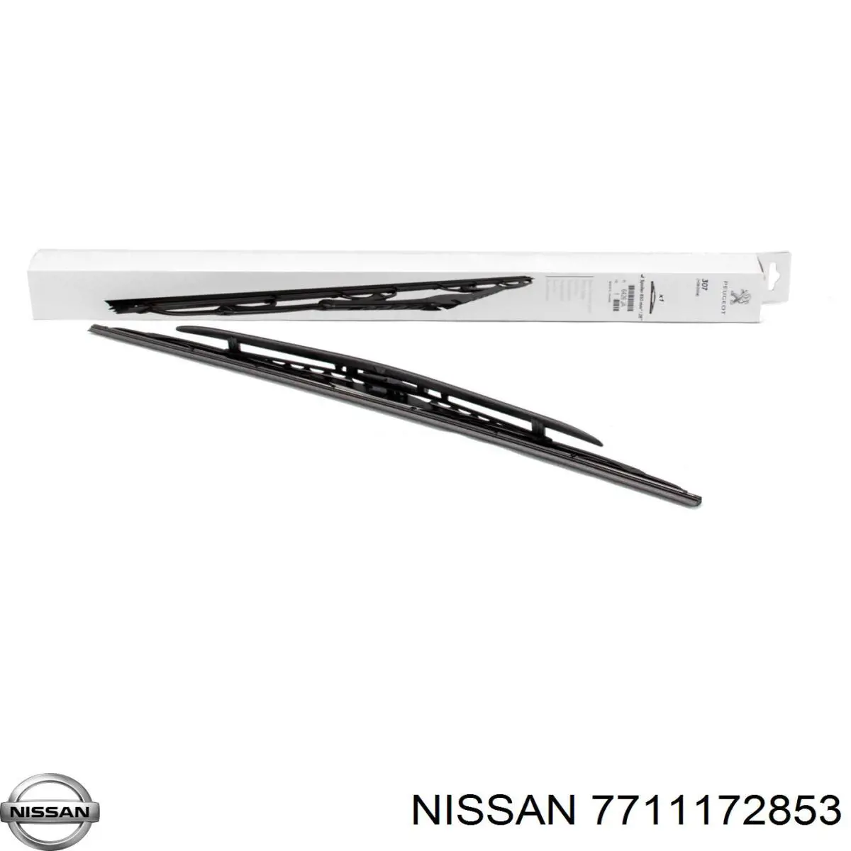 7711172853 Nissan щетка-дворник лобового стекла пассажирская