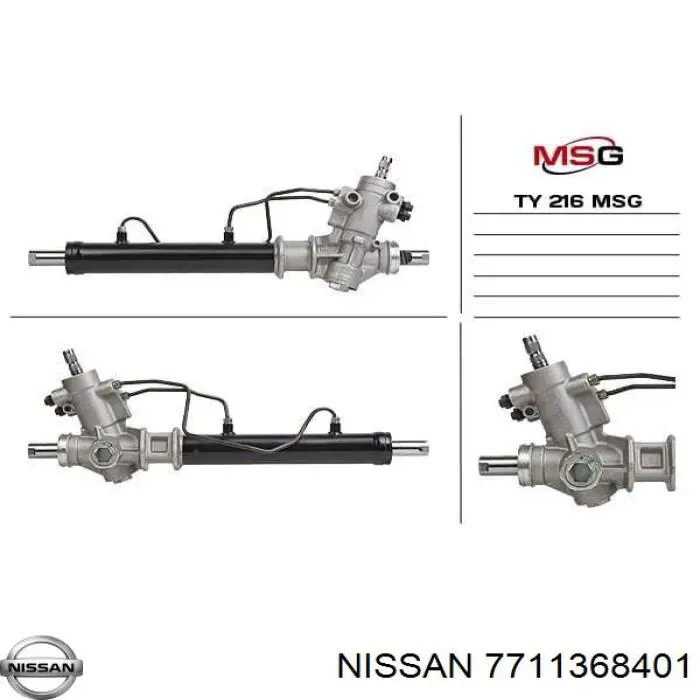 7711368401 Nissan/Infiniti Управление рулевое в сборе