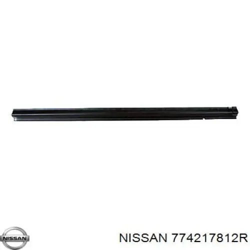 774217812R Nissan pára-lama traseiro esquerdo