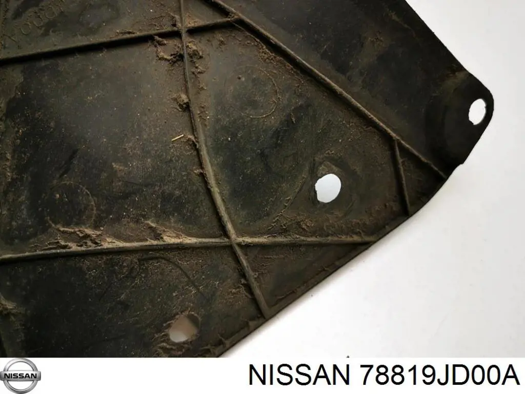 Guarda-barras esquerdo traseiro do pára-lama traseiro para Nissan Qashqai (J10)