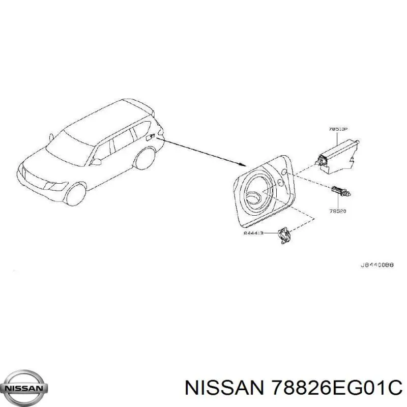 78826EG01A Nissan 