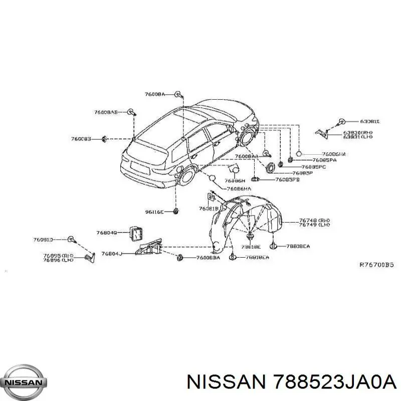788523JA0A Nissan/Infiniti 