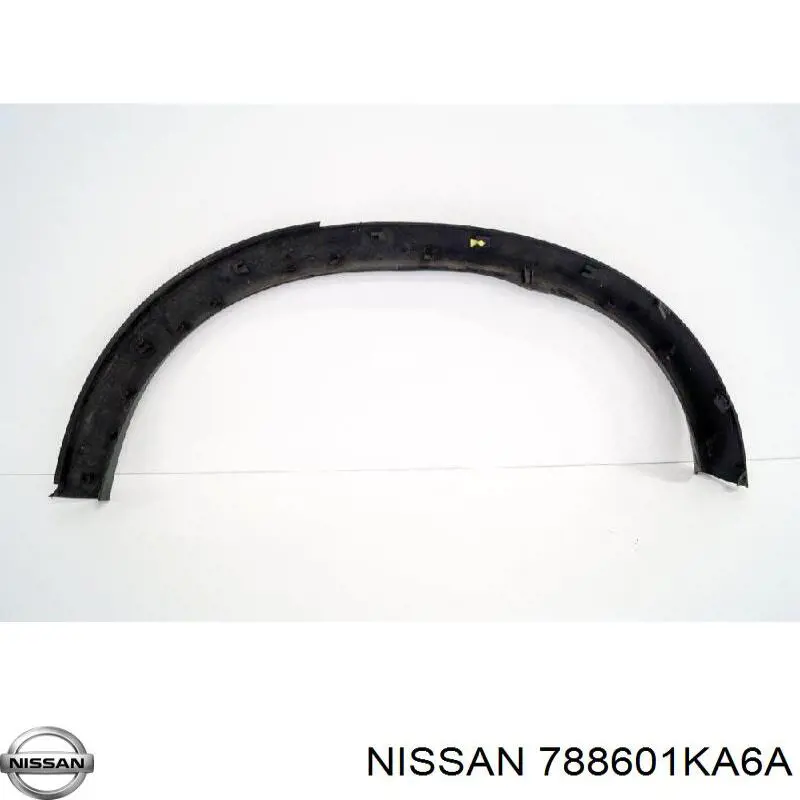 Expansor direito (placa sobreposta) de arco do pára-lama traseiro para Nissan JUKE (F15E)