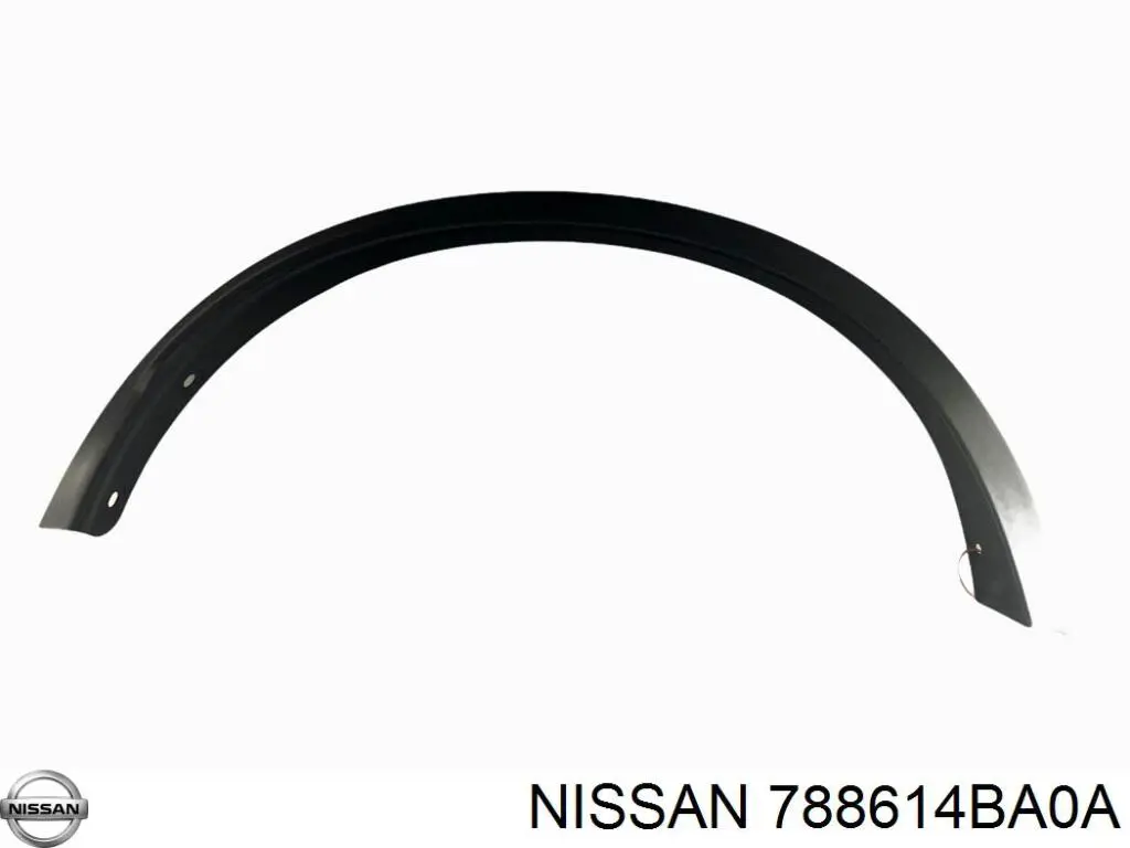 Расширитель (накладка) арки заднего крыла левый Nissan 788614BA0A