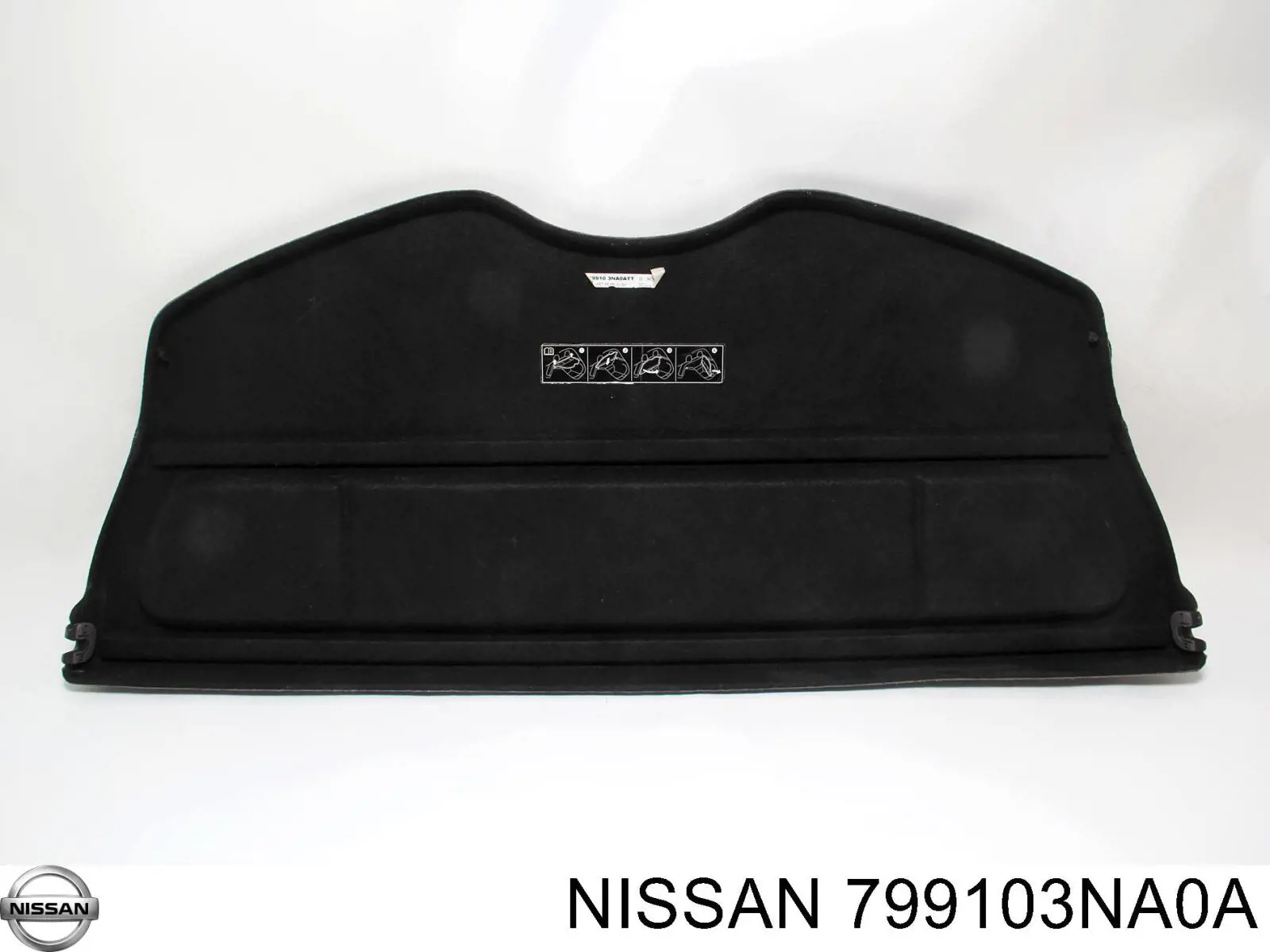 Полка салона задняя Nissan 799103NA0A
