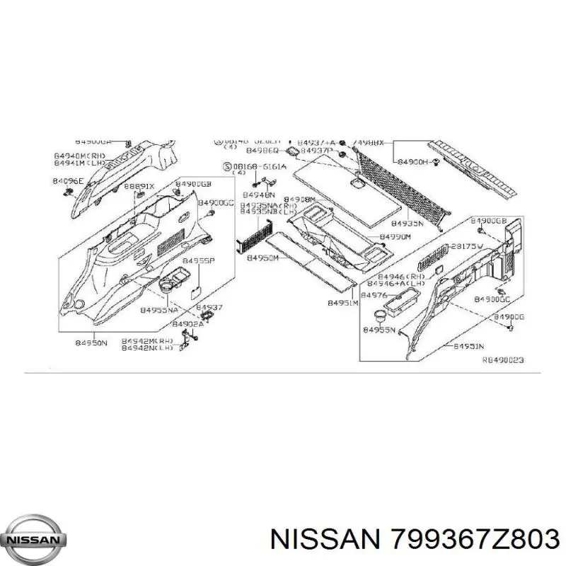  799367Z803 Nissan