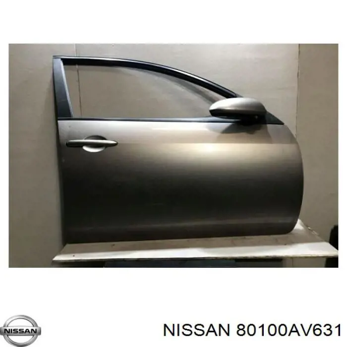 80100AV631 Nissan дверь передняя правая