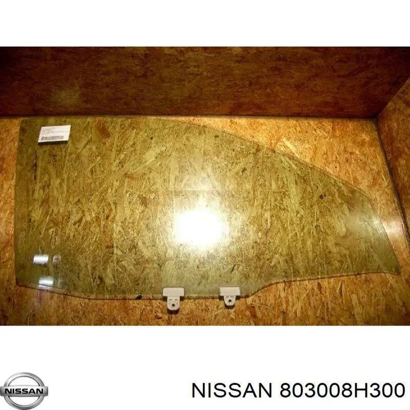 803008H300 Nissan стекло двери передней правой