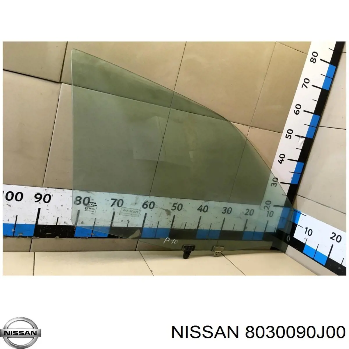 Vidro da porta dianteira direita para Nissan Primera (P10)