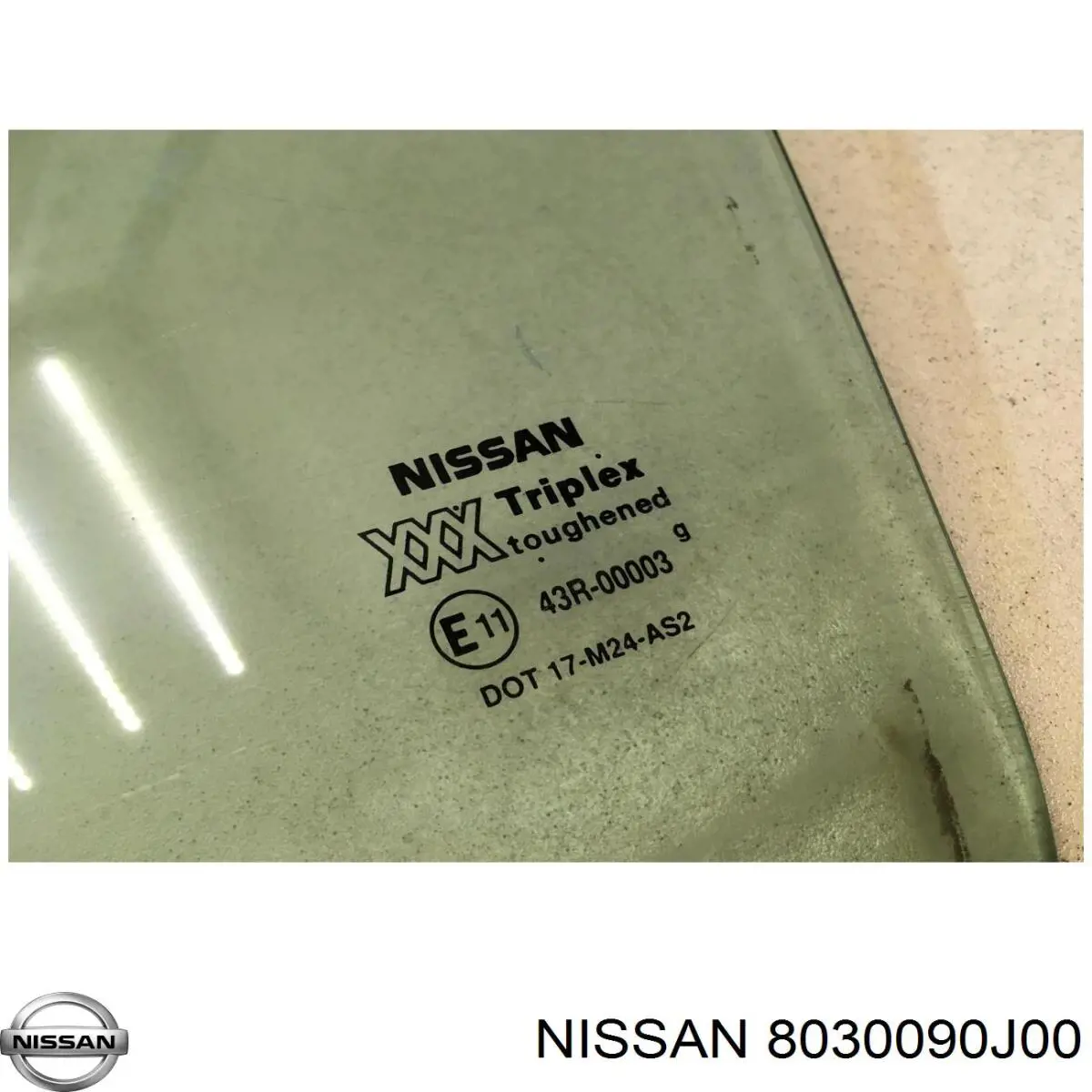 Купить 8030090J00 Nissan/Infiniti Стекло двери передней правой