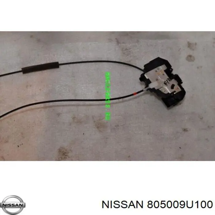 Купить 805009U100 Nissan/Infiniti Замок передней правой двери