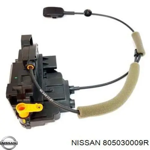 805030009R Nissan fecho da porta dianteira esquerda